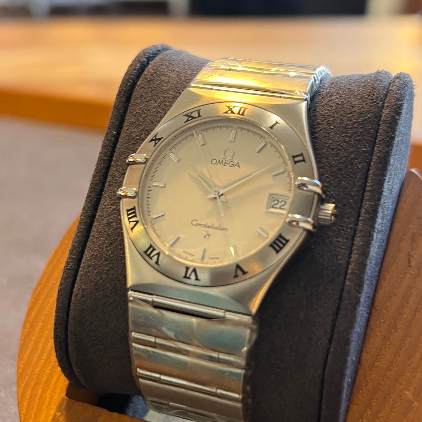 Omega Orologi: Omega Constellation Quartz Date 1512.3 – Usato da Carouge GE venduto da Watchaser 2