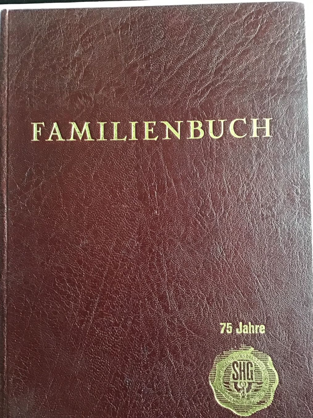 Libri: Familienbuch, SHG, 1951 – Usato da Rüti ZH venduto da Phaeton10