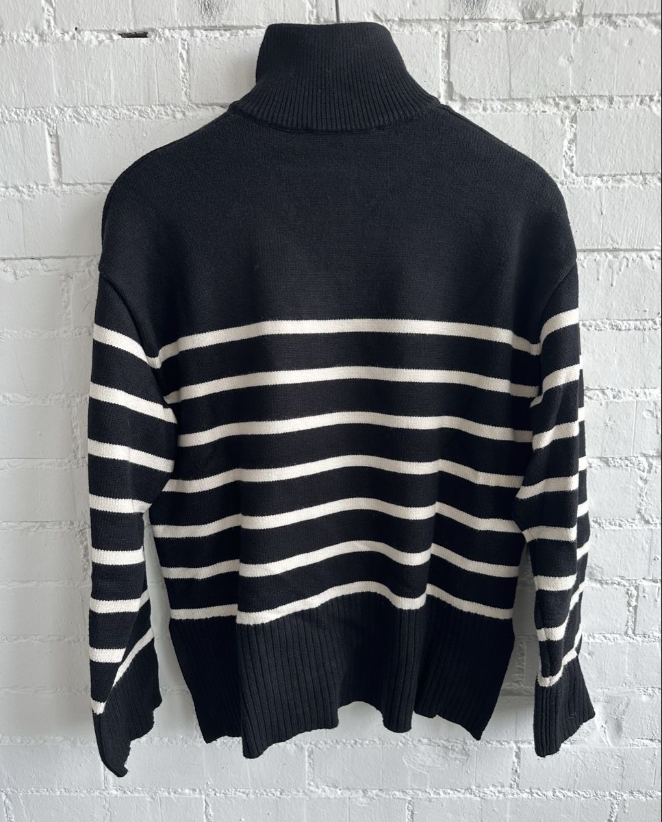 Zara Maglioni & Felpe: ZARA Strickpullover gestreift mit Zipper / Gr. S – Usato da Bern venduto da Fraeuleinhonig 8