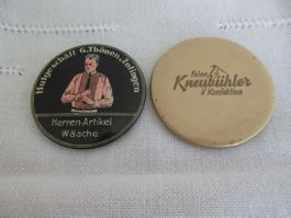 Taschenspiegel, Hutgeschäft Thönen, Konfektion Kneubühler