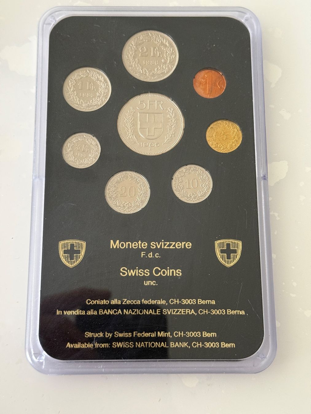 Toutes les monnaies: Schweizer Münzsatz 1986  Stempelglanz – D'occasion à Wallisellen par SWISS_SILVER1 1
