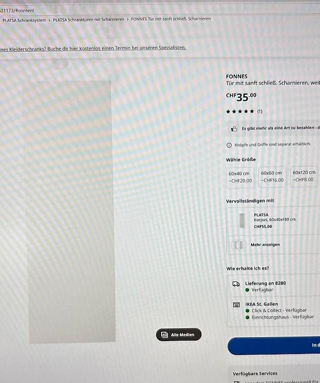 Ikea Armadi: IKEA Platsa Schrank NEU – Nuovo (secondo la descrizione) da Kreuzlingen venduto da fra_b7cl 4