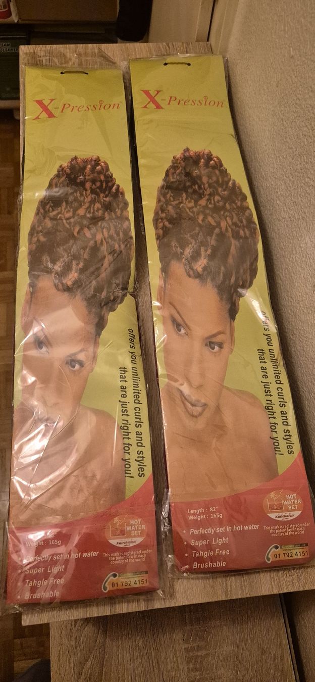 Accessori per capelli: Extensions cheveux X-Pression Ultra Braid neuf – Nuovo e nell'imballaggio originale da Genève venduto da Bayoushi 1