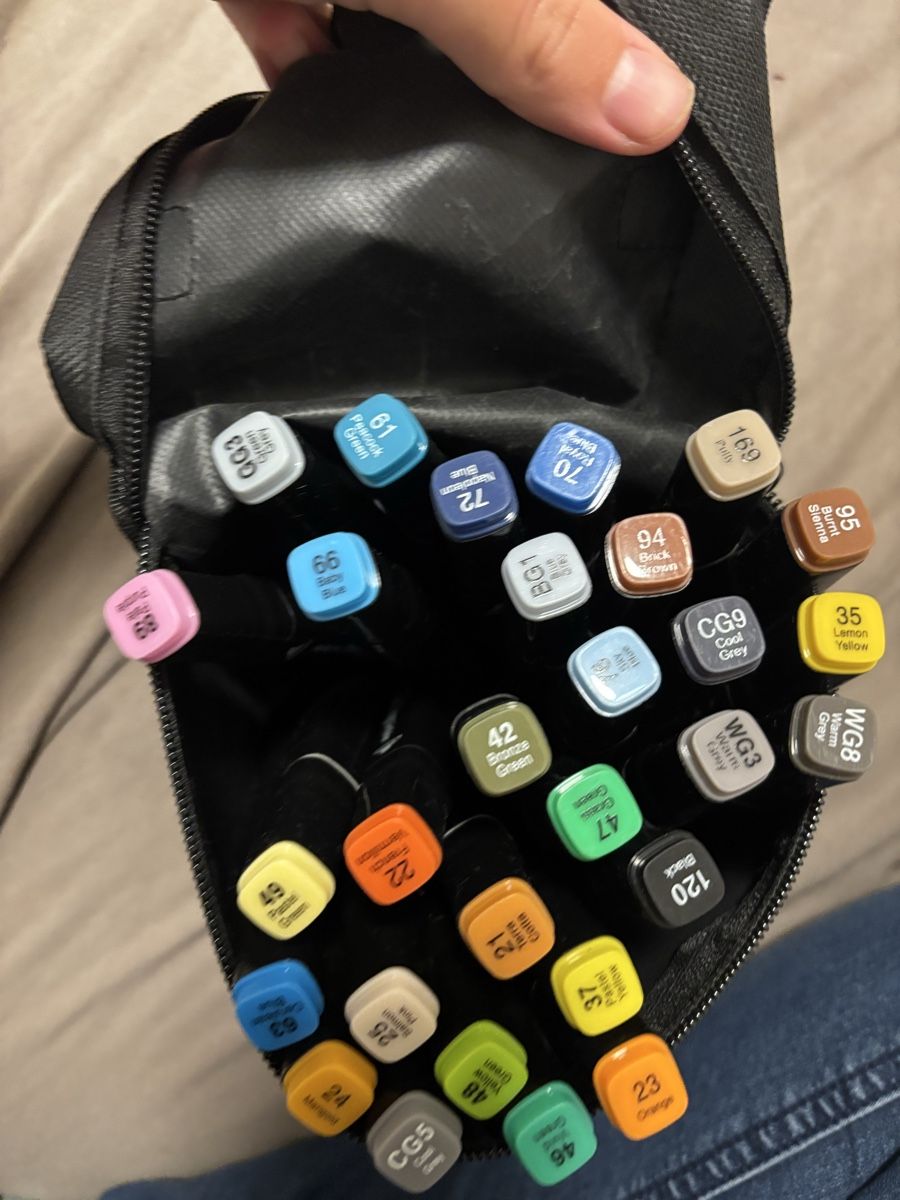 Stylos & Marker: Touch Marker Set in Tasche gebraucht – D'occasion à Seftigen par fbe_29q2 1