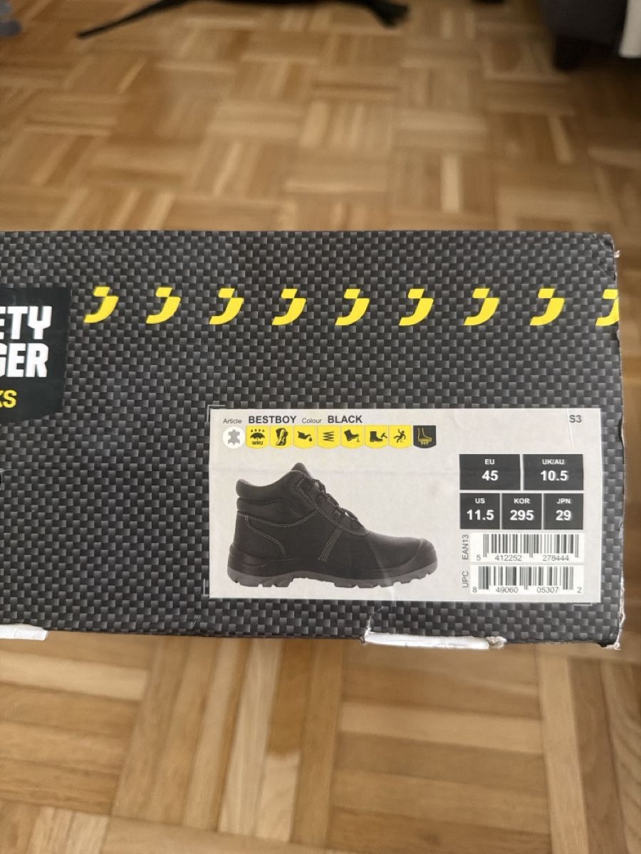 Herrenschuhe: S3 Sicherheitsschuhe  – Neu und originalverpackt aus Riehen von emr_lf2b 3