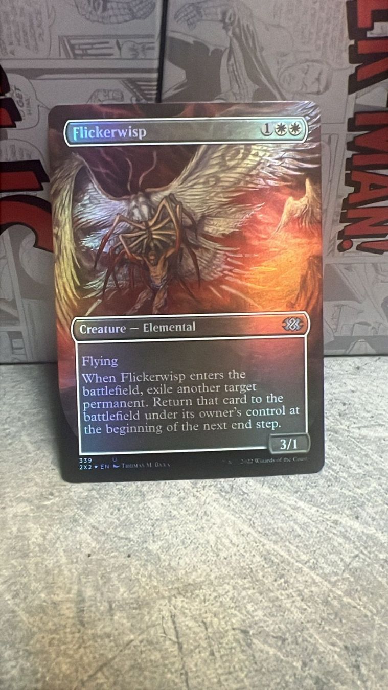 Magic The Gathering Carte collezionabili: Flickerwisp Foil – Nuovo (secondo la descrizione) da Wilen b. Wollerau venduto da GarruksShop