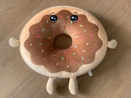 Kissen Donut 40 cm braun