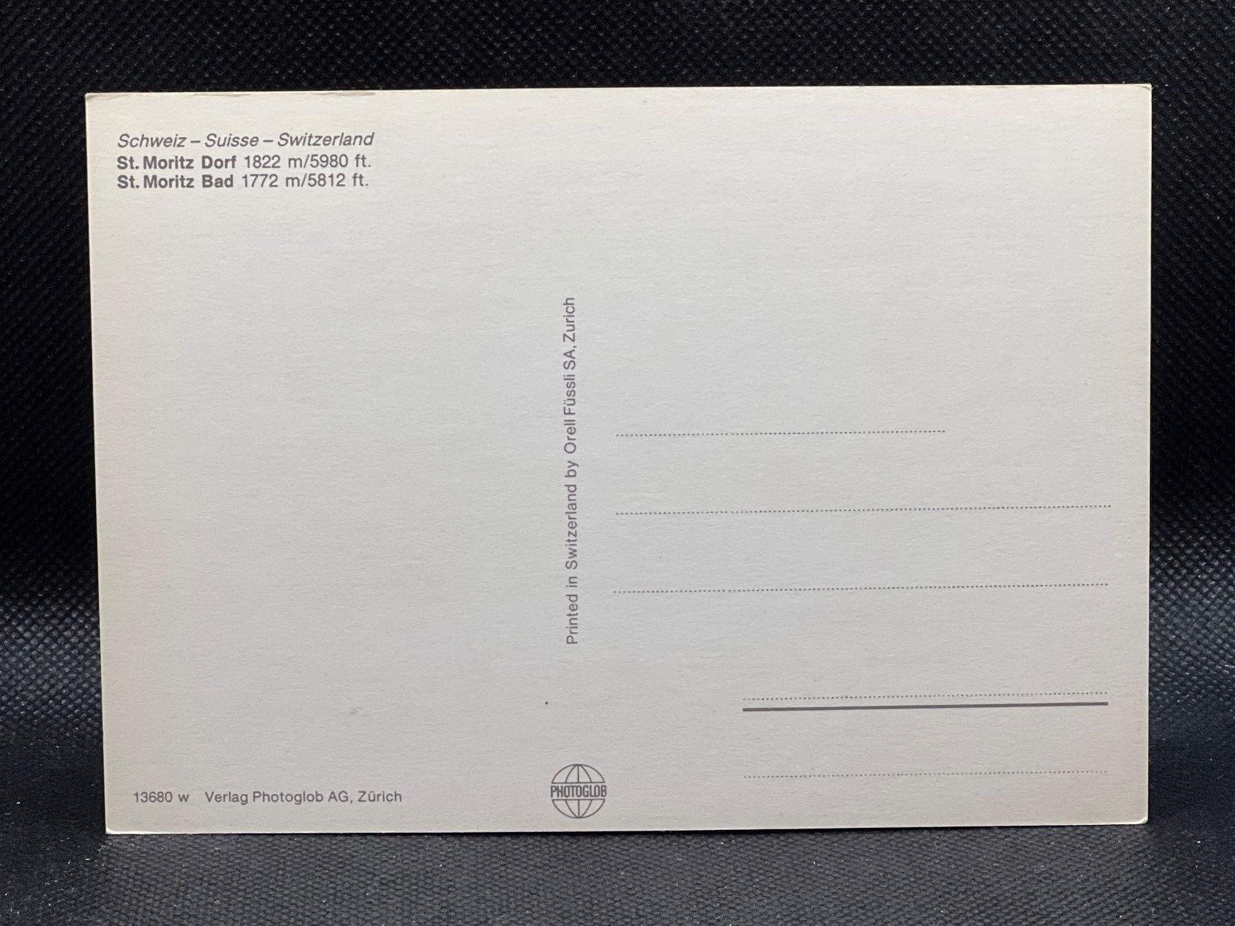 Cartes postales: St. Moritz Dorf / St. Moritz Bad – D'occasion à Widnau par Brusi9 1