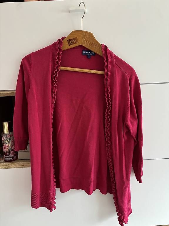 Jacken: Pinker Cardigan – Gebraucht aus Chur von gio_6rlp