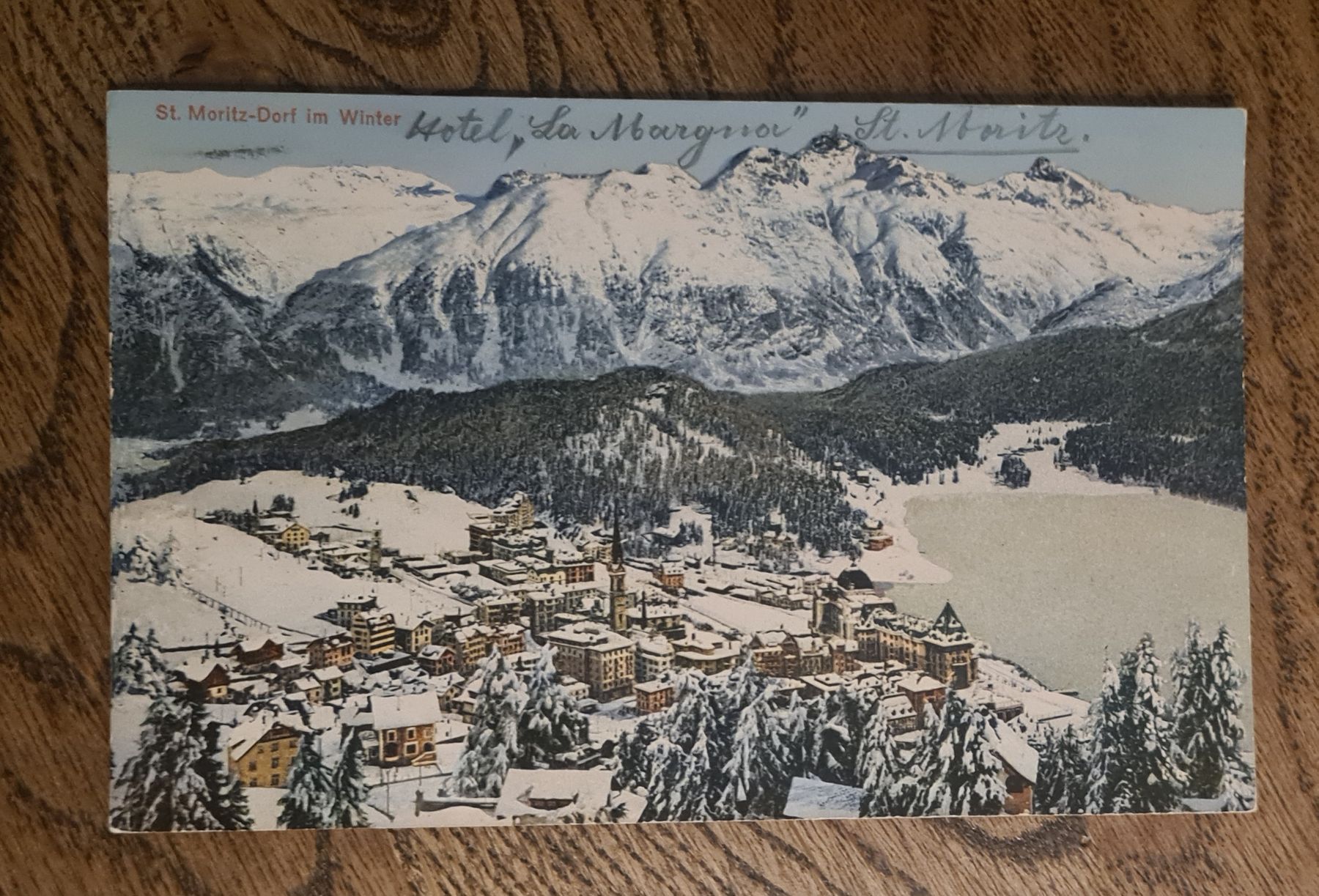Cartes postales: St. Moritz 1923 – D'occasion à Ebikon par Donar50