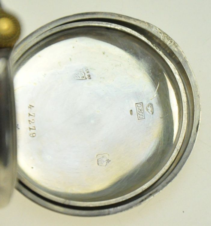 KIESENBERG Taschenuhr Vintage Silber - Persönliches Geschenk Mit Zeppelin Design TA-20458