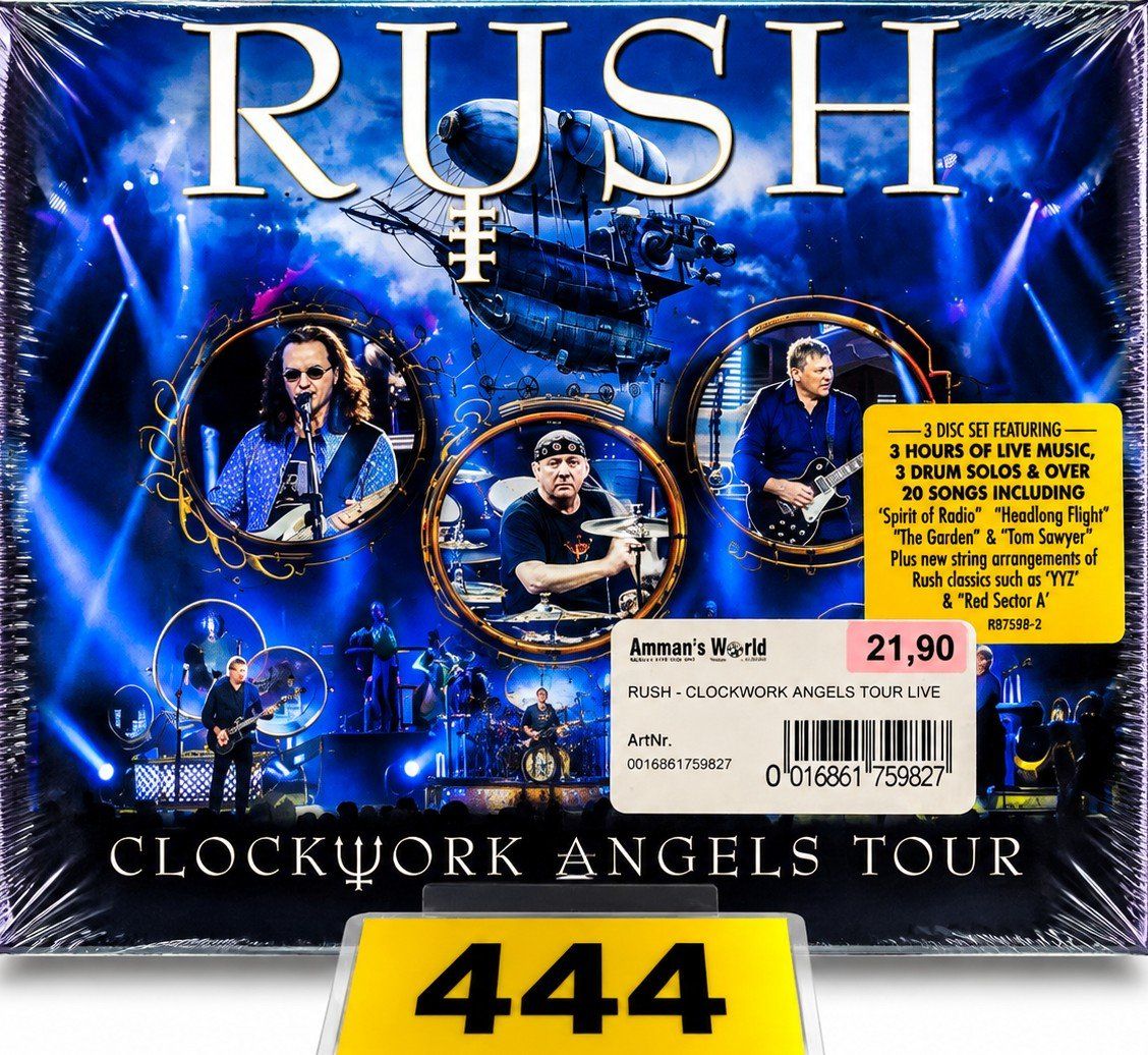 CDs: CD Rush Clockwork Angels Tour", Nr. 444 – Neu und originalverpackt aus Kottwil von Crazyrolf
