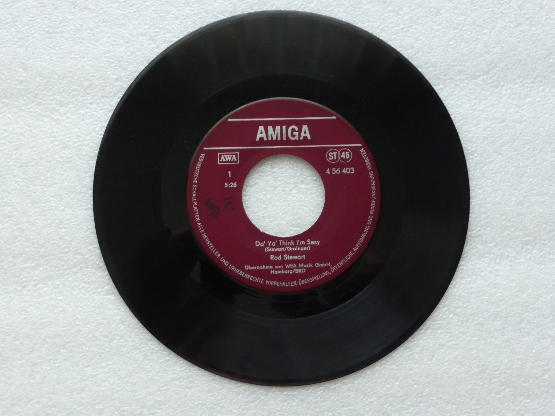 Dischi in vinile: Vinyl Single   ROD STEWART – Usato da Küssnacht am Rigi venduto da Mondkinder 1