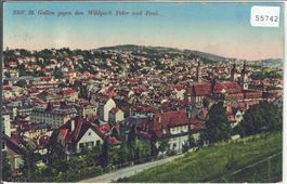 St. Gallen gegen den Wildpark Peter und Paul - Litho