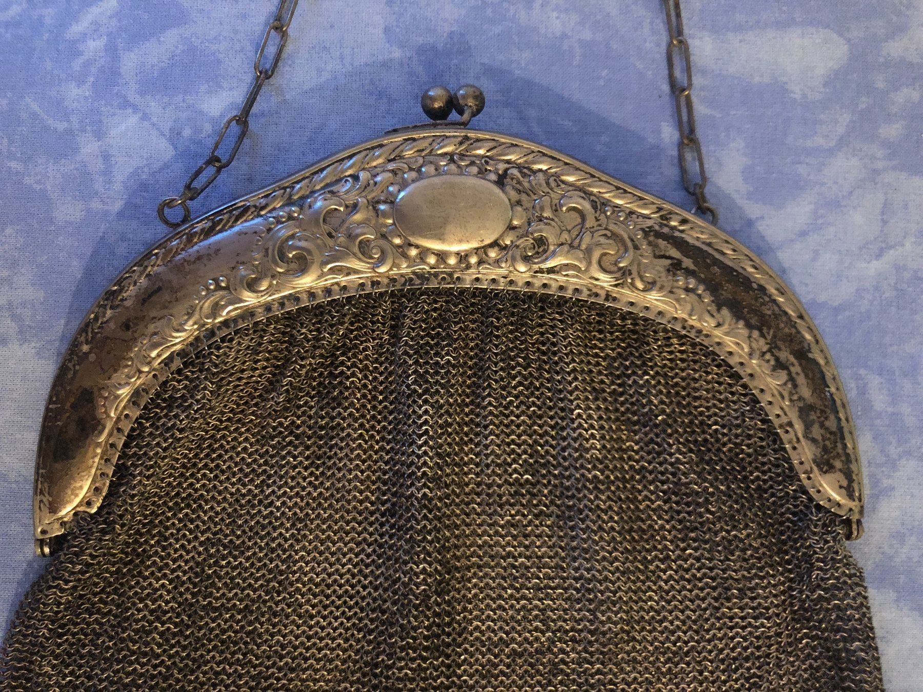 Borse da donna: handtasche netztasche gehäkelt metall – Usato da Basel venduto da dept 5