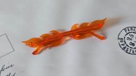 🔥 Hot Flame Brille / Orange Flammen-Sonnenbrille