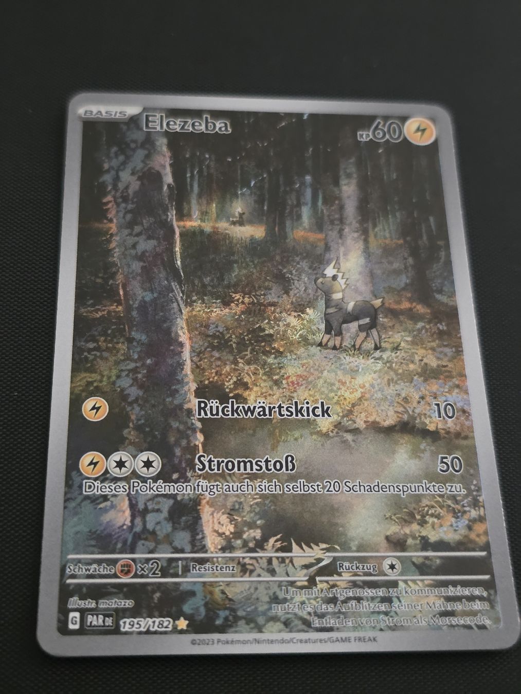 Pokémon Sammelbilder & Trading cards: Pokémon Elezeba 195/182 – Neu (gemäss Beschreibung) aus Kallnach von lar_d7n9 2