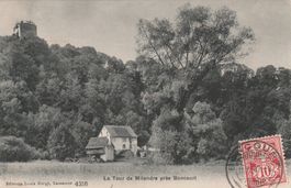 Boncourt - Karte gelaufen 1907
