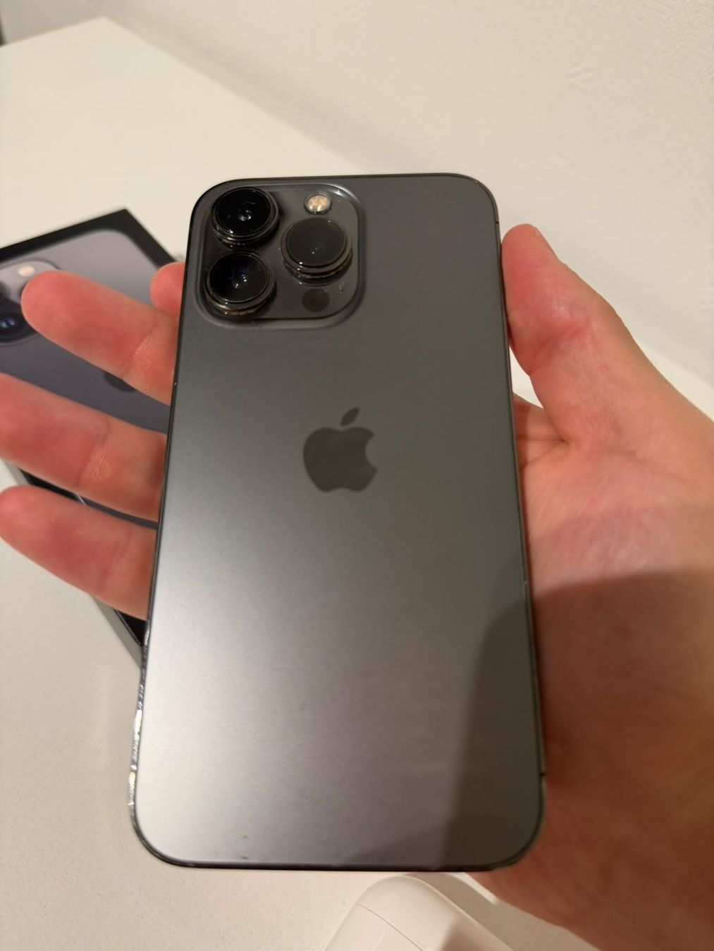 Apple Telefoni cellulari / Smartphones: Apple iPhone 13 Pro 128 GB Graphite Akku 76% mit Stecker – Usato da Bern venduto da wuerschwein 9