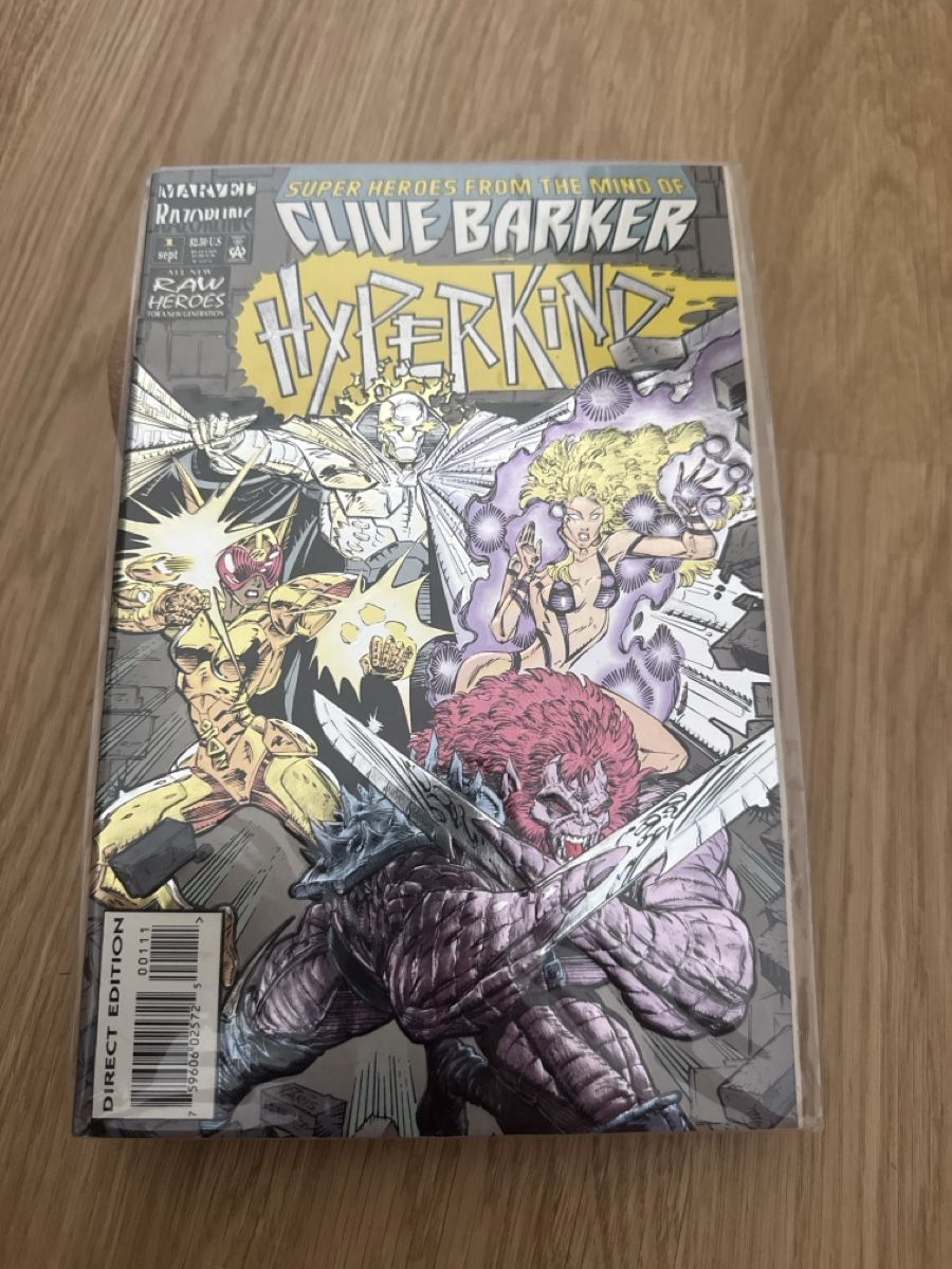 Fumetti: Comic Hyperkind Clive Barker Marvel Razorline Nr 1 – Usato da Buchrain venduto da Steeefan