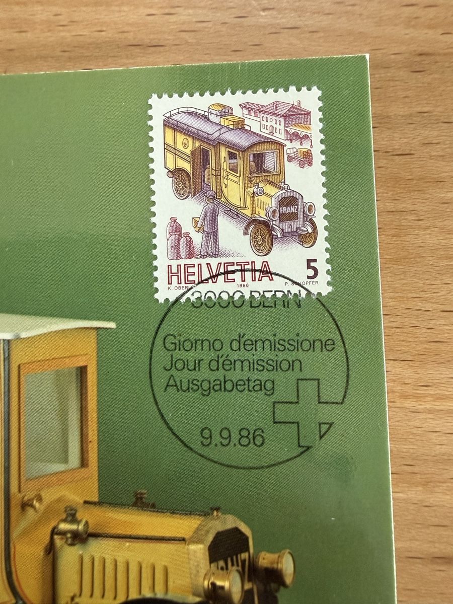Tutti i francobolli: Maximumkarte PTT Museum – Usato da Grenchen venduto da Bastet007 2