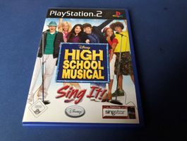 HIGH SCHOOL MUSICAL SING IT SPIEL FÜR PS2