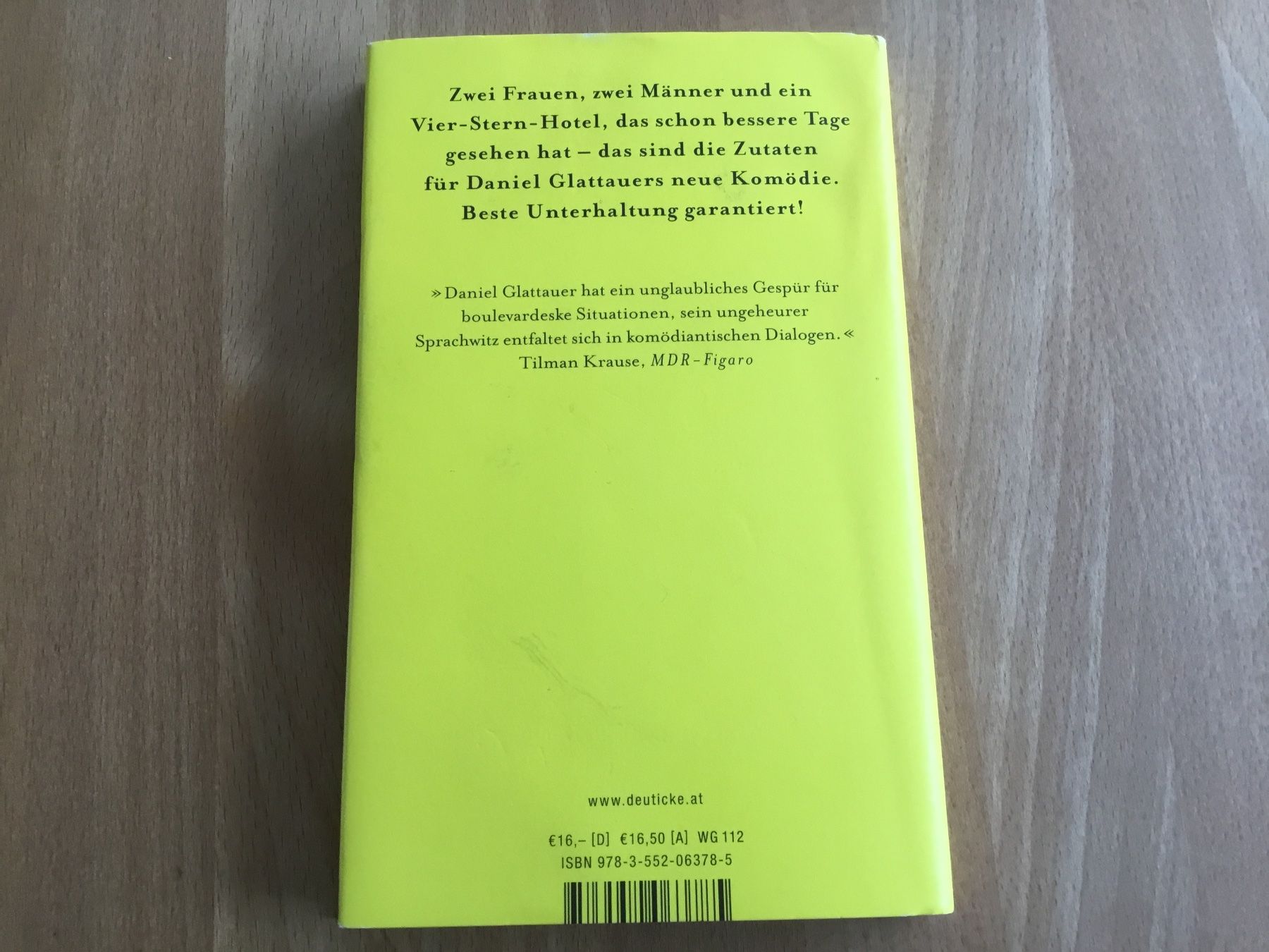 Bücher: Daniel Glattauer: vier Stern Stunden – Gebraucht aus Kerzers von Georges3210 1