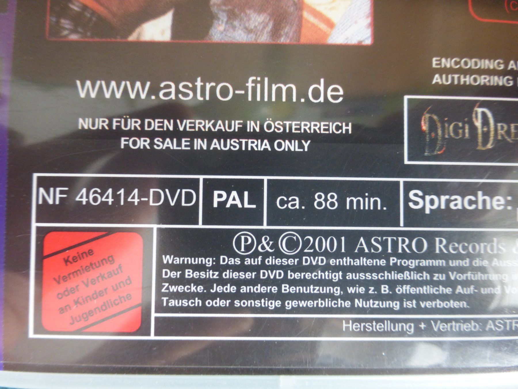 Tutti i DVDs: Maniac DVD Horror – Usato da Zumikon venduto da psisound 3