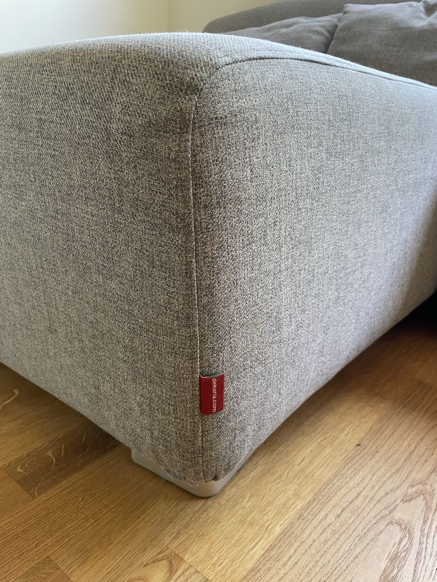 Divani: Modernes Ecksofa mit waschbaren Bezügen – modular – Usato da Bottmingen venduto da rut_pym7