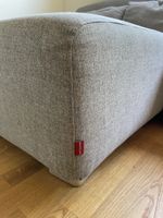Modernes Ecksofa mit waschbaren Bezügen – modular