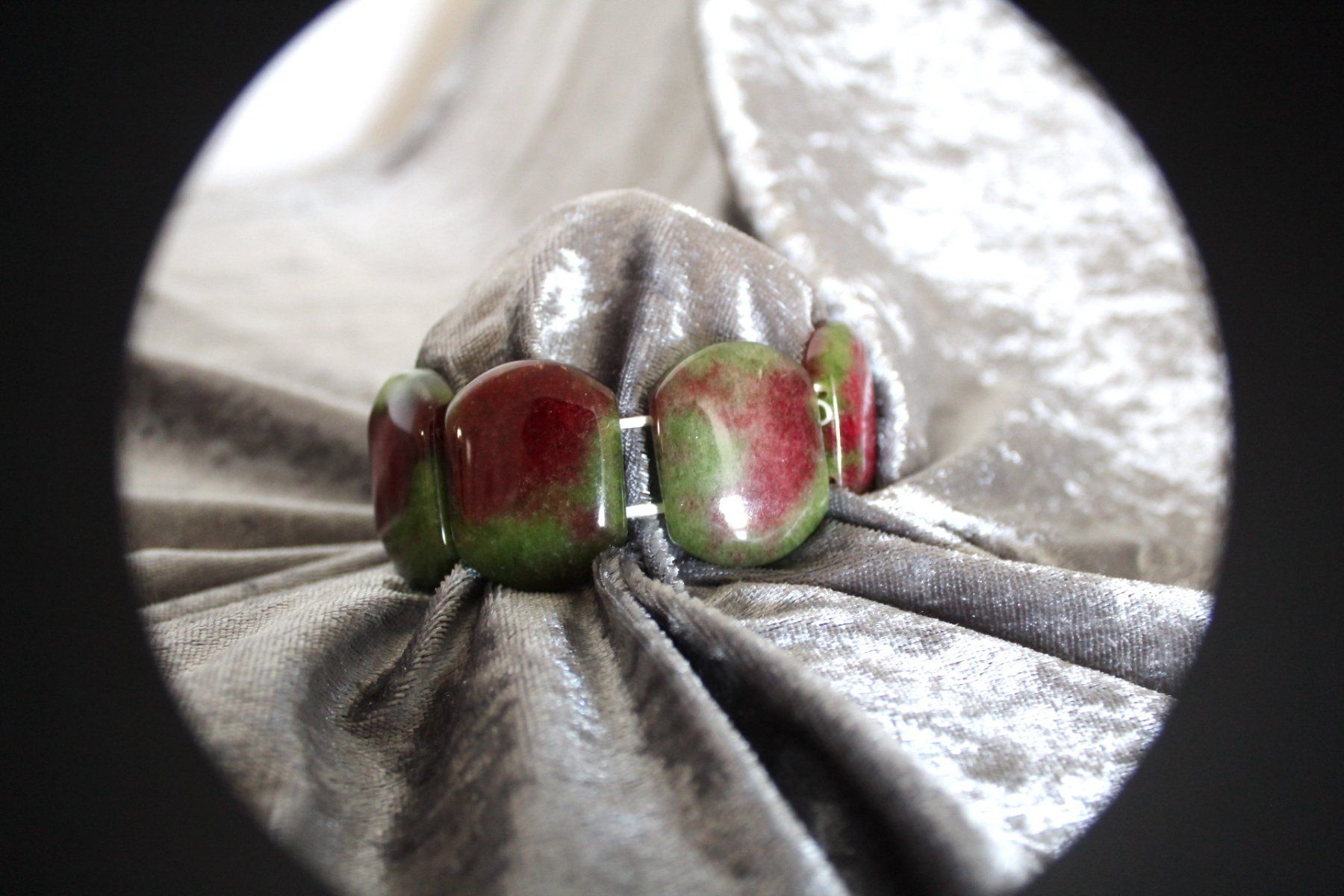 Bracciali & Braccialetti: Vintage Naturstein Armband, Elastisch – Usato da Locarno venduto da madame-tus-sauds 2