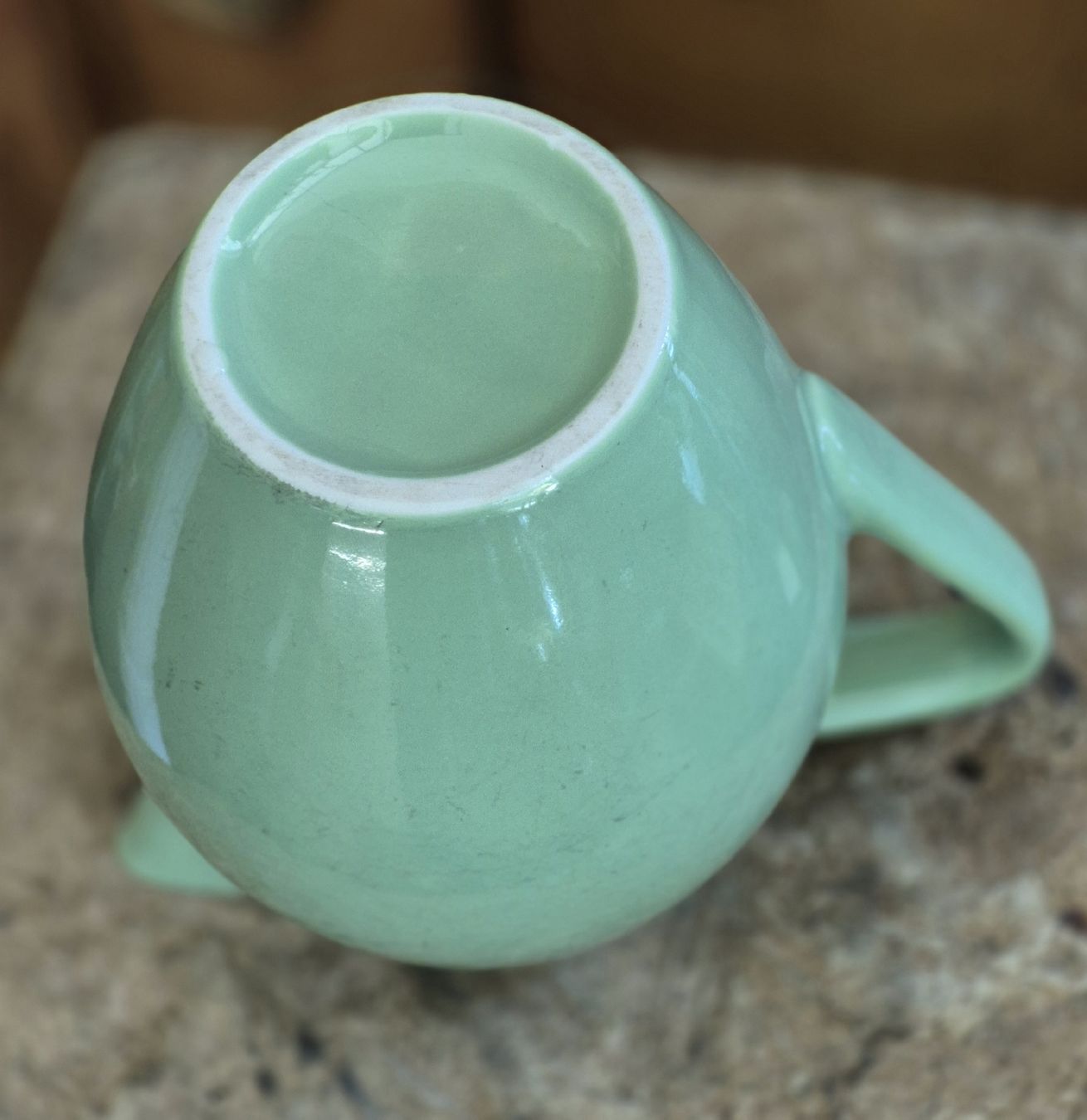 Rössler Caraffe: RÖSSLER VINTAGE kleiner Krug hellgrün – Usato da Genève venduto da antade 3