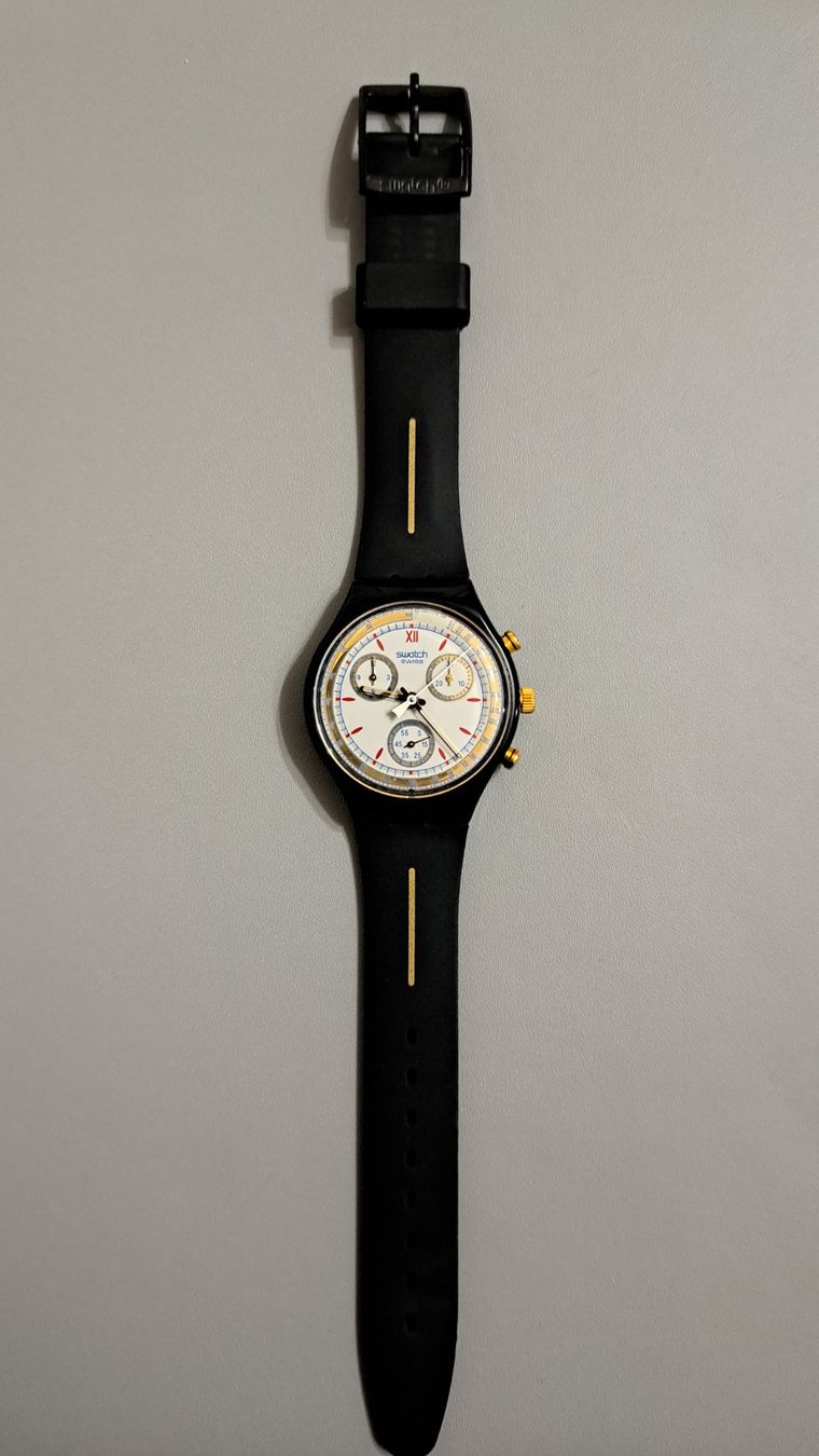 Swatch Orologi: Swatch chrono Award SCB108, comme neuf – Nuovo (secondo la descrizione) da Clarens venduto da mig_f5z9 1