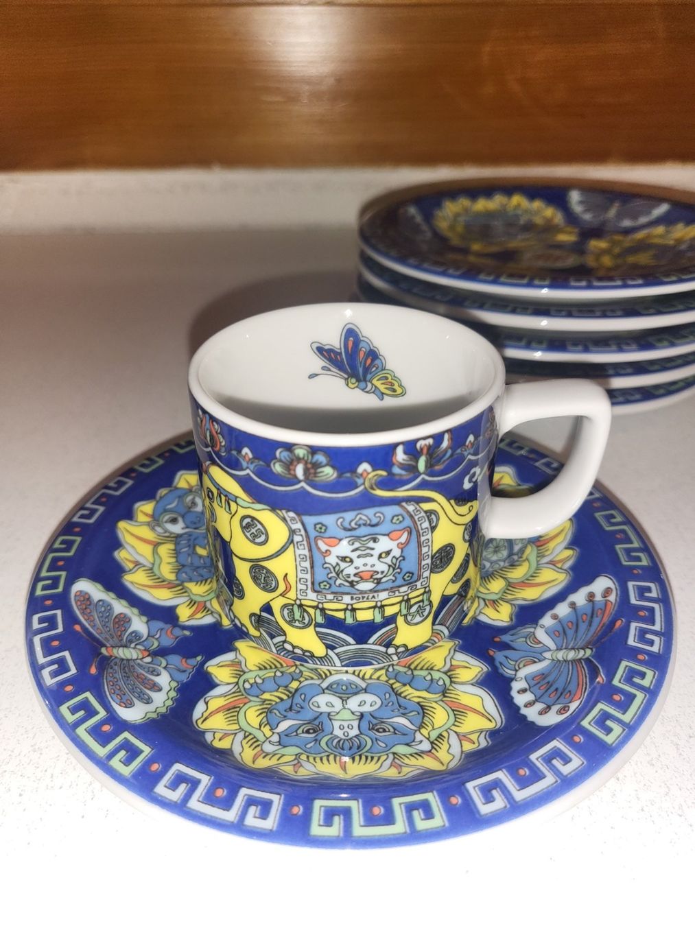 Bopla Tazze: 6 Espressotassen Bopla mit Unterteller – Usato da Baden venduto da knc00 1