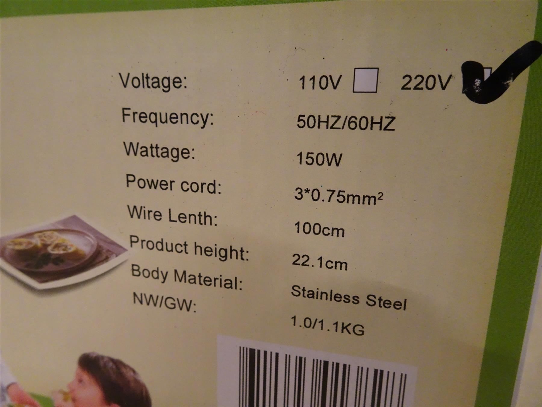 Elettrodomestici da cucina: neuer vertikaler Eierkocher grün – Nuovo e nell'imballaggio originale da Necker venduto da liq24 2