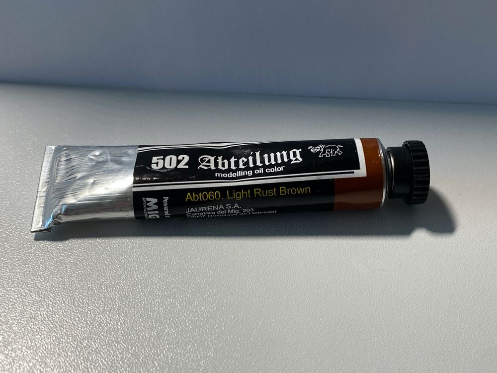 ABTEILUNG 502 LIGHT RUST BROWN OIL COLOR | Kaufen auf Ricardo