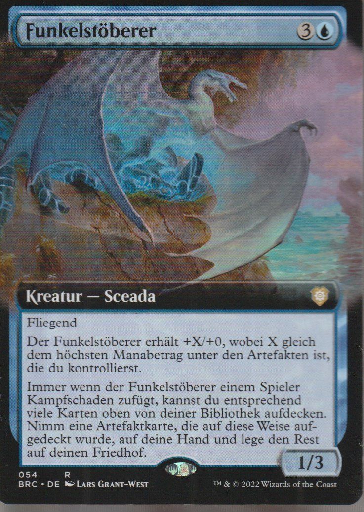 Magic The Gathering Carte collezionabili: TCG Magic The Gathering MTG De BRC 054 Funkelstöberer – Nuovo (secondo la descrizione) da Vezia venduto da Aquarius_Age