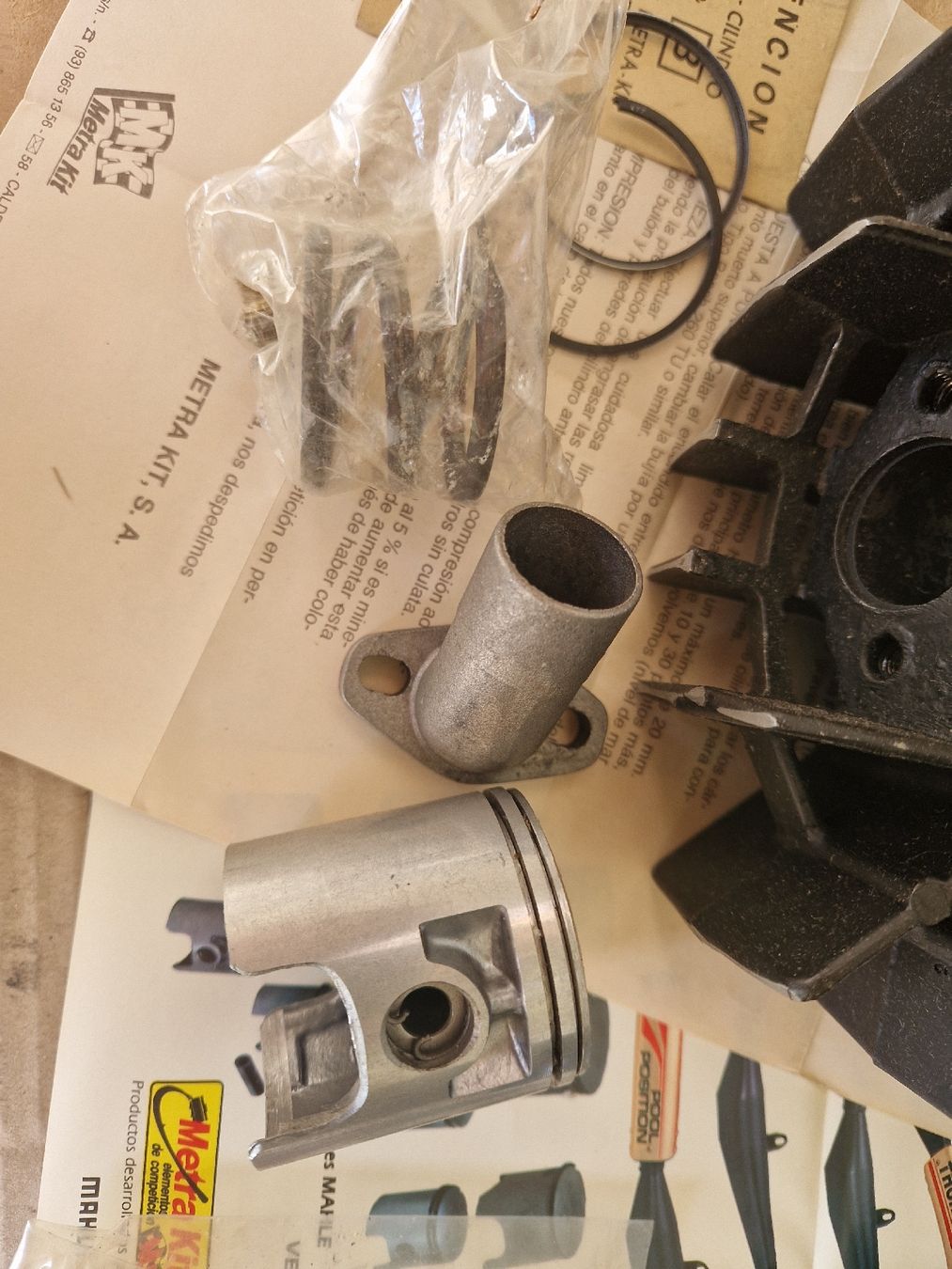 Puch Ciclomotori: NOS Metrakit 47mm per Puch maxi o simili  – Nuovo e nell'imballaggio originale da Breno venduto da BorioliD 4