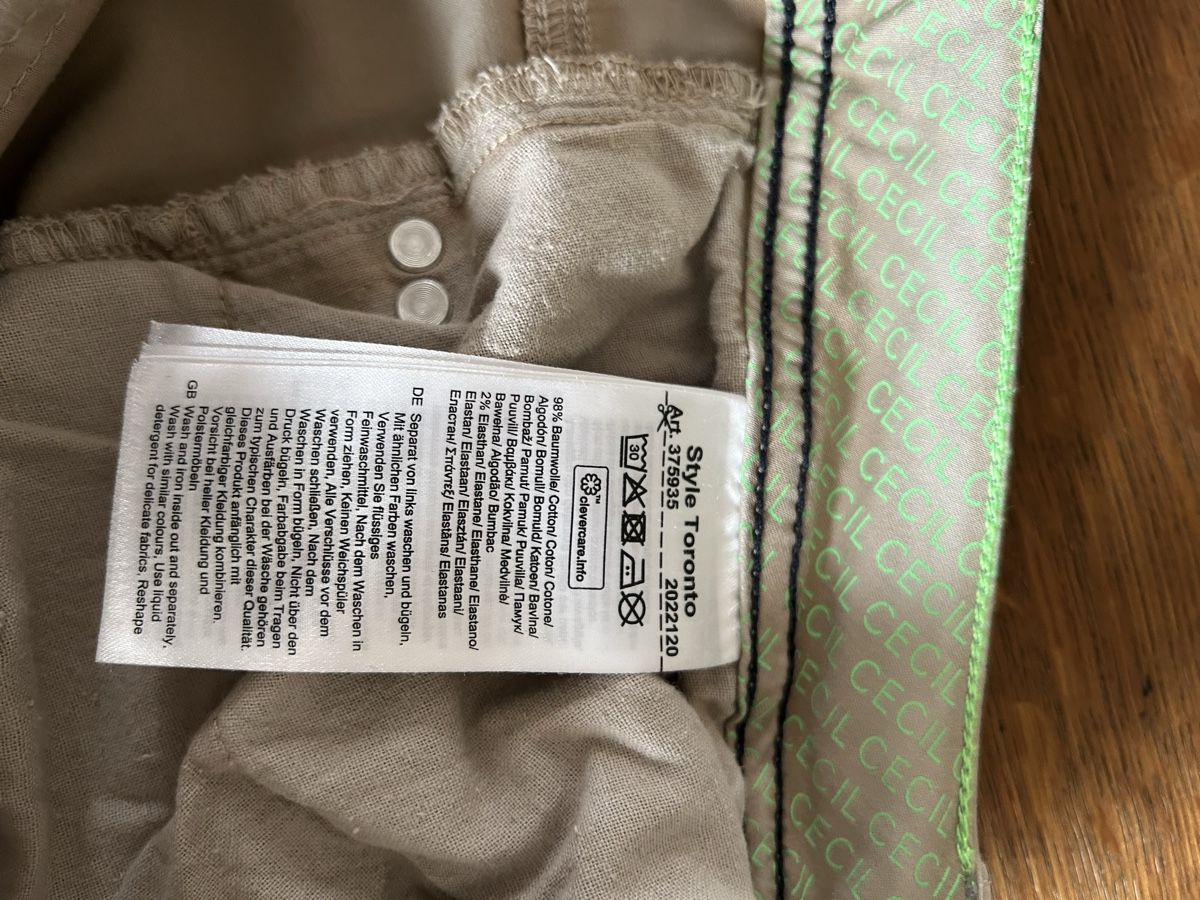 Cecil Pantaloni: Cecil leichte Sommerhose – Usato da Reiden venduto da Rosenrot13 7