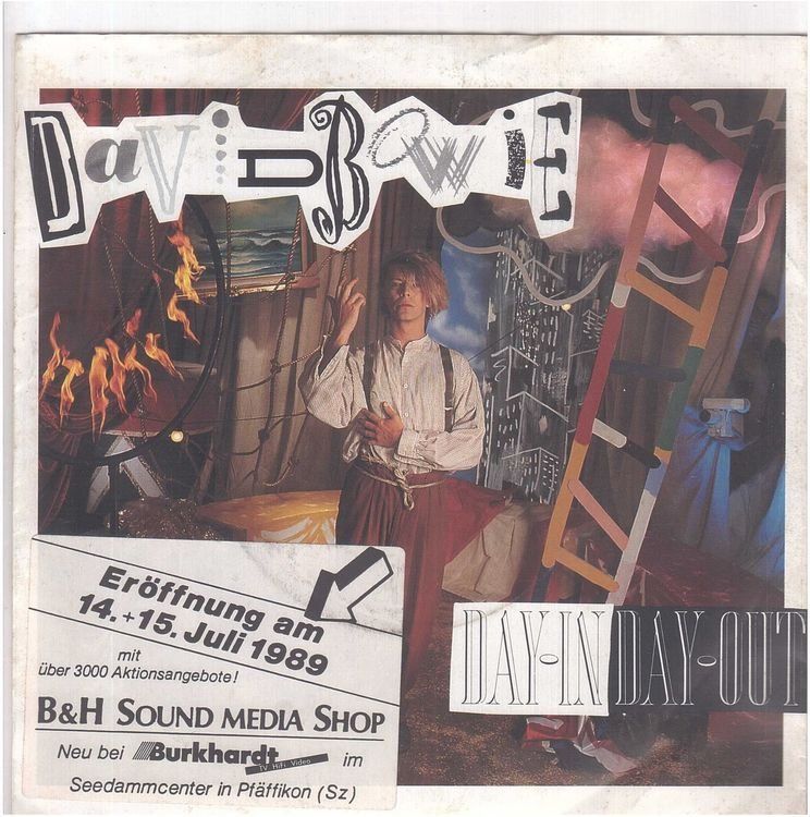 Dischi in vinile: Single7  David Bowie  --  Day in Day out – Usato da Rheinau venduto da asteng