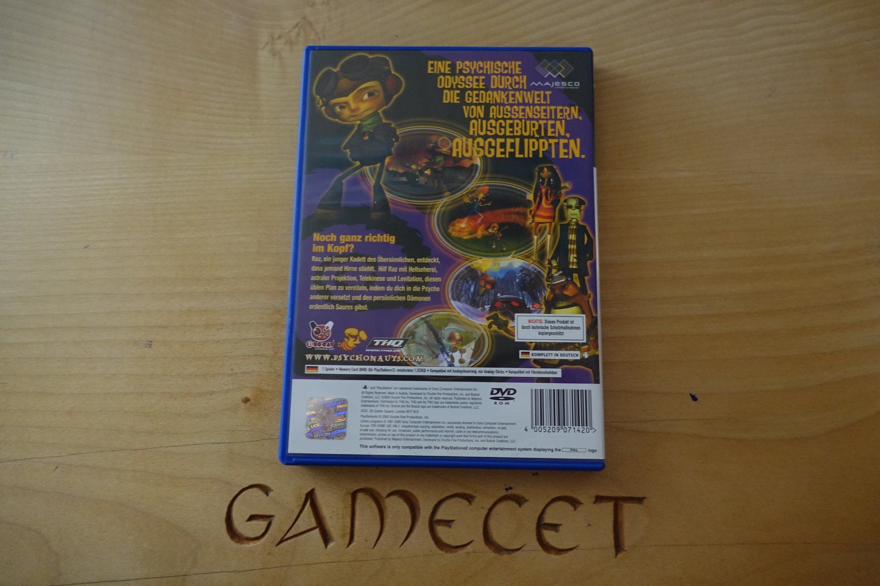 Sony Spiele: Psychonauts – Gebraucht aus Steinach von Gamecet 2