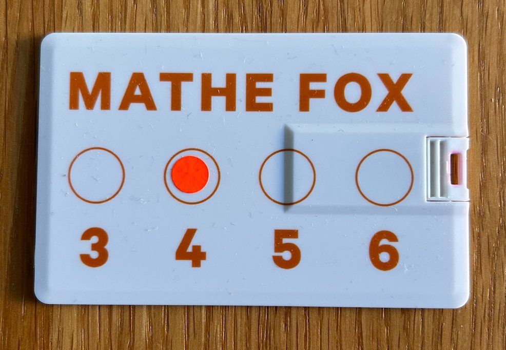 USB Sticks: Mathe Fox 4 USB-Stick mit Übungsmaterial – Gebraucht aus Witterswil von Caspar 1