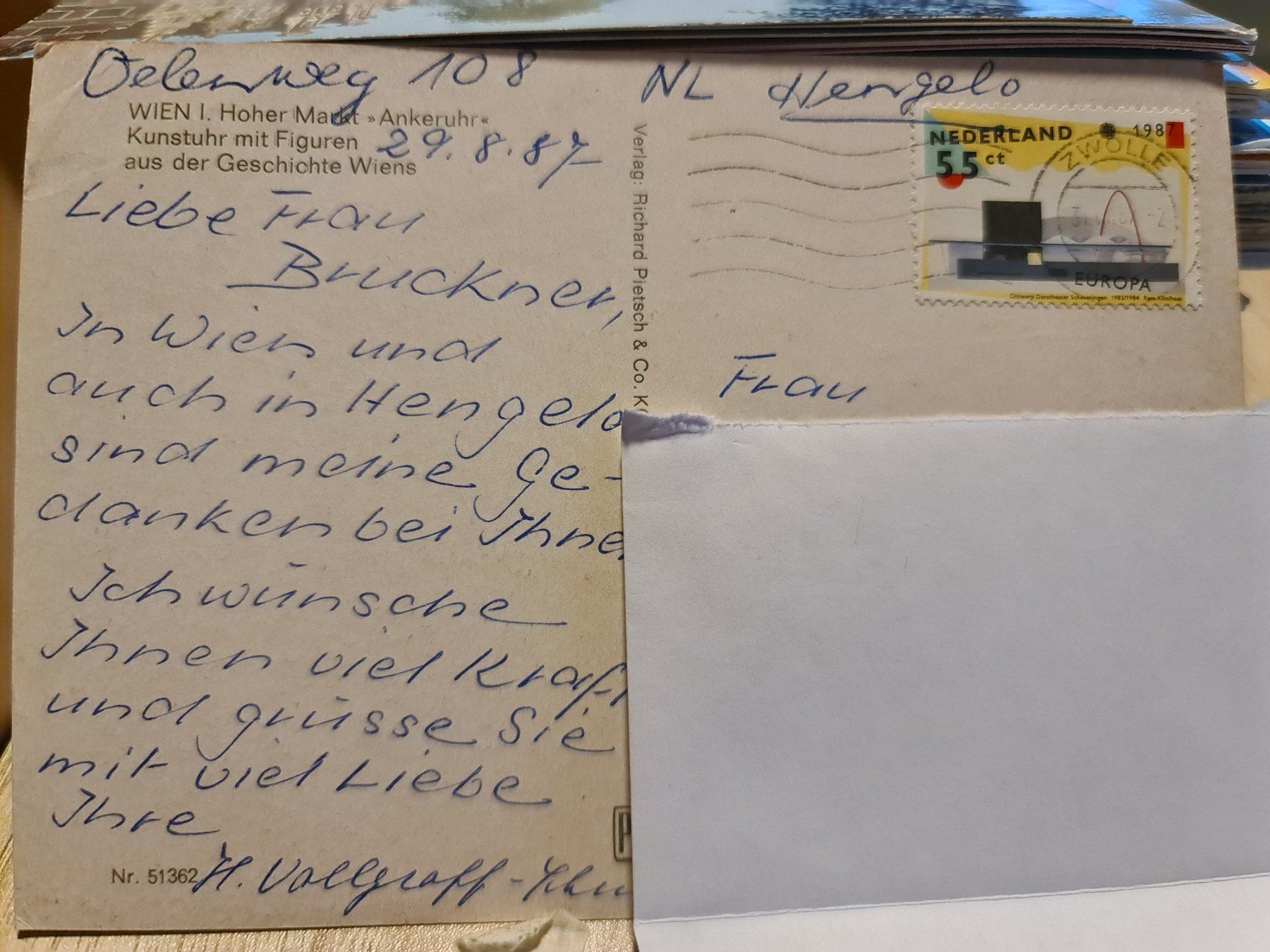 Cartoline postali: Ansichtskarte Wien hoher Markt Österreich – Usato da Dintikon venduto da Vexi 1