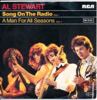 AL STEWART - SONG ON THE RADIO (7'' Vinyl Single VG+)