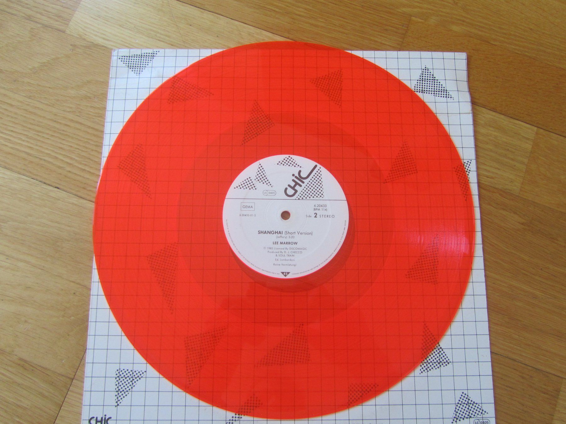 Dischi in vinile: Lee Marrow - Shanghai (Extended Version) Vinyl Single – Usato da Seengen venduto da mikelele 3