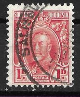 Süd-Rhodesien 1931: König Georg V.