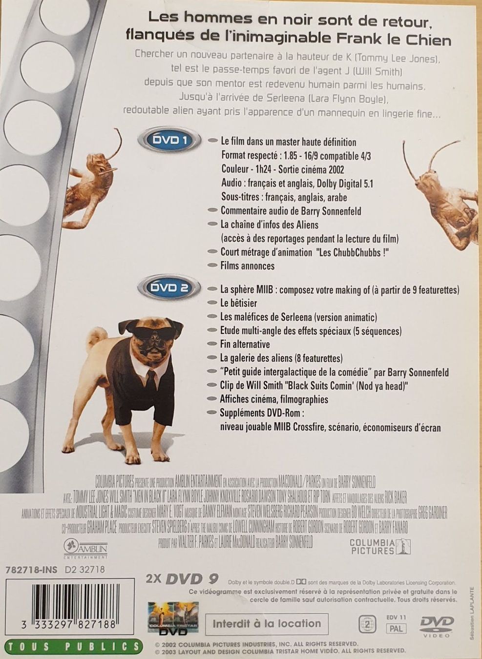 Tutti i DVDs: Men in Black 2 – Usato da La Tour-de-Peilz venduto da Resize 1