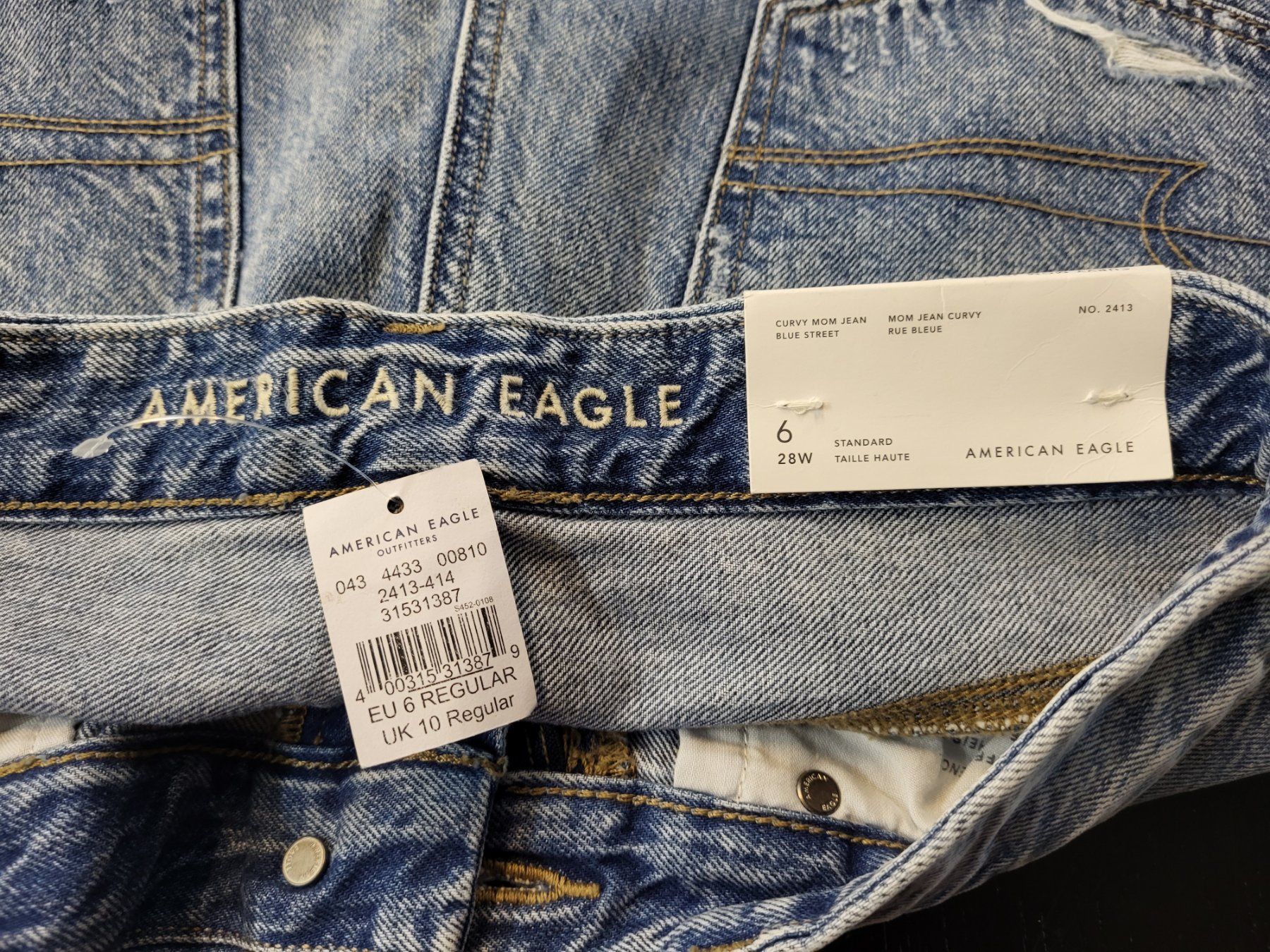 American Eagle Jeans: American Eagle ''CURVY MOM JEANS'' / NEU Damenjeans – Neu (gemäss Beschreibung) aus Brügg BE von POU-BELLE 5