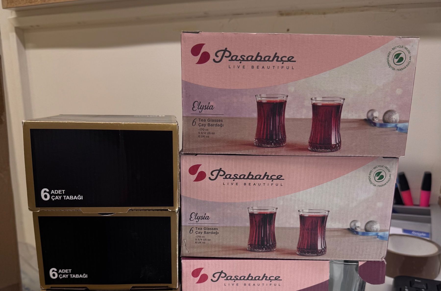 Bicchieri: Verre à thé turc - Pasabahce – Nuovo e nell'imballaggio originale da Versoix venduto da Sad_09 3