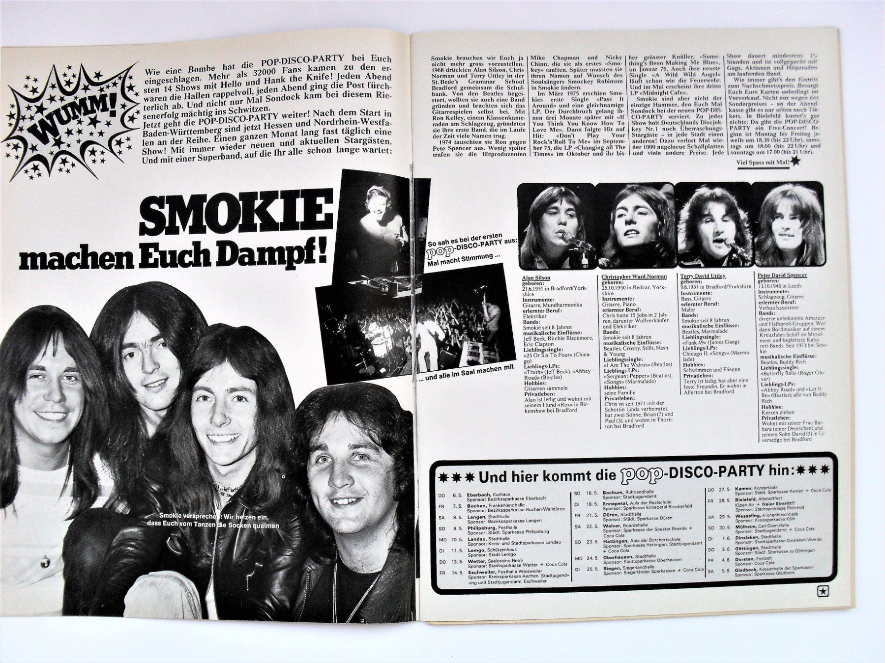 Riviste & Magazine: POP Heft 1976 mit POSTER (2) - DAVID CARRADINE - HELLO – Nuovo (secondo la descrizione) da Zürich venduto da erfreut01 3